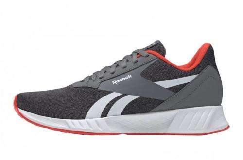 REEBOK Unisex Lite Plus 2.0 Running Shoe Pure Grey 6/True Grey 8/Dynamic Red FX1710 - Size 8