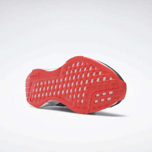 REEBOK Unisex Lite Plus 2.0 Running Shoe Pure Grey 6/True Grey 8/Dynamic Red FX1710 - Size 8