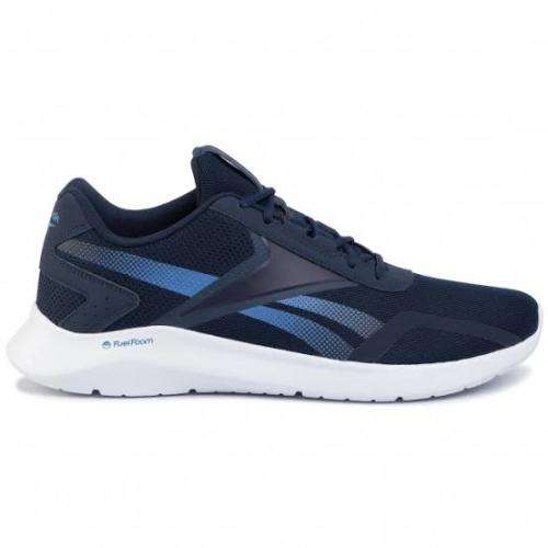 REEBOK Men`s Energylux 2.0 Running Shoe Collegiate Navy/Blue Blast/White FV5107 - Size 9