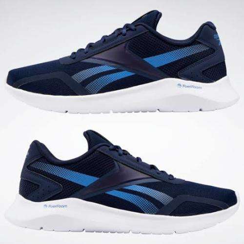 REEBOK Men`s Energylux 2.0 Running Shoe Collegiate Navy/Blue Blast/White FV5107 - Size 9