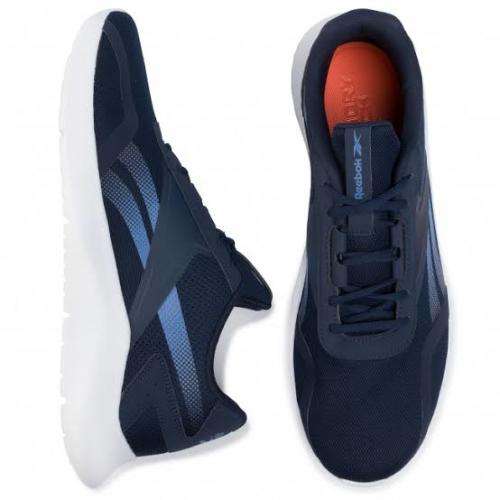 REEBOK Men`s Energylux 2.0 Running Shoe Collegiate Navy/Blue Blast/White FV5107 - Size 9
