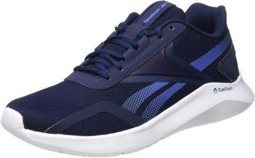 REEBOK Men`s Energylux 2.0 Running Shoe Collegiate Navy/Blue Blast/White FV5107 - Size 9