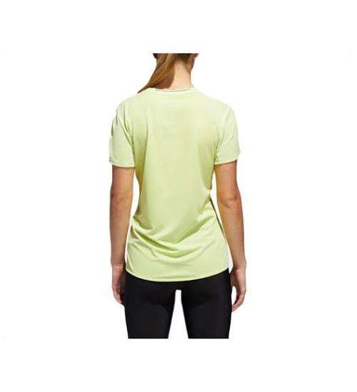 ADIDAS Women`s Supernova 37C Tee Semi Frozen Yellow  G1084 - Size Small