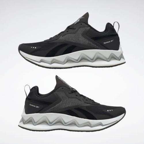 REEBOK Women`s ZIG Elusion Energy White/Black/Silver Met. FV6296 - Size 8.5