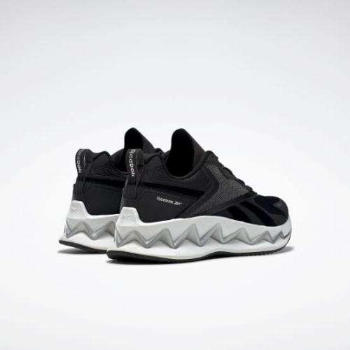 REEBOK Women`s ZIG Elusion Energy White/Black/Silver Met. FV6296 - Size 8.5