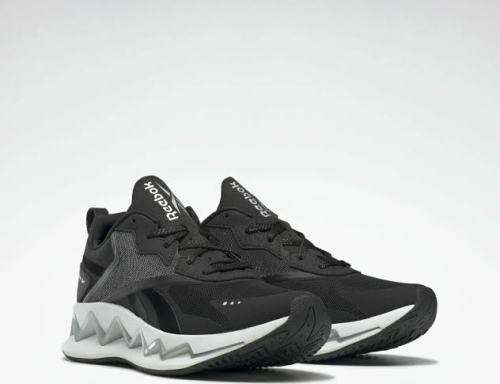 REEBOK Women`s ZIG Elusion Energy White/Black/Silver Met. FV6296 - Size 8.5