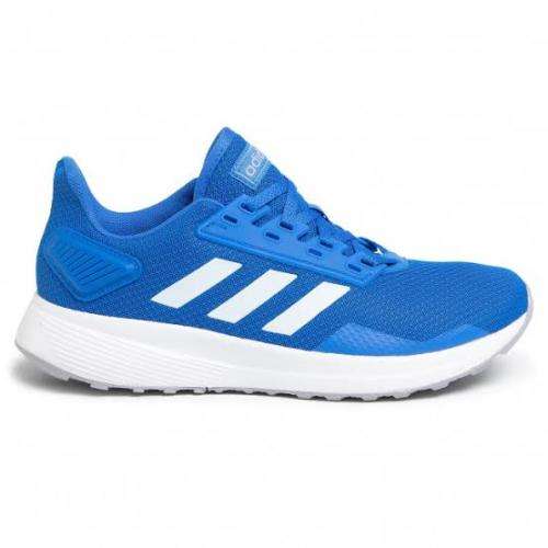 ADIDAS Men`s Duramo 9 Shoes Glow Blue/Sky Tint/Cloud White EG8664 - Size 11
