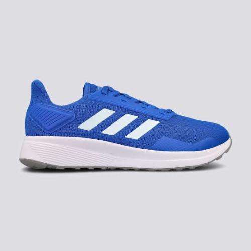 ADIDAS Men`s Duramo 9 Shoes Glow Blue/Sky Tint/Cloud White EG8664 - Size 11