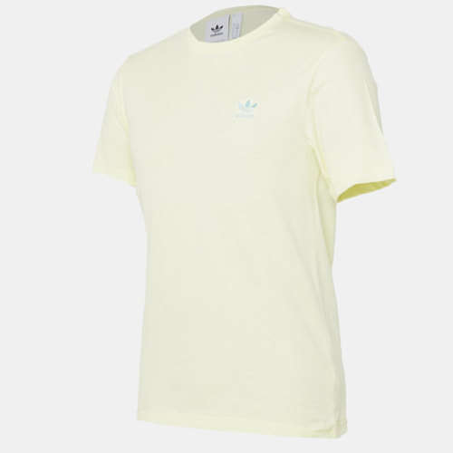 ADIDAS Men`s Essential Tee Yellow Tint EX5134 - Size Small