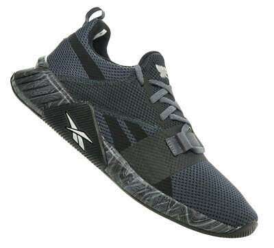 REEBOK Men`s Flashfilm Train 2.0 Shoes Black/True Grey 8/ Matte Silver FW8161 - Size 10.5