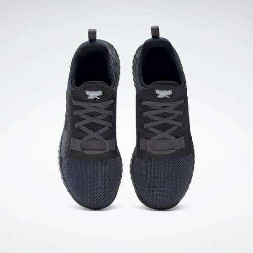 REEBOK Men`s Flashfilm Train 2.0 Shoes Black/True Grey 8/ Matte Silver FW8161 - Size 10.5