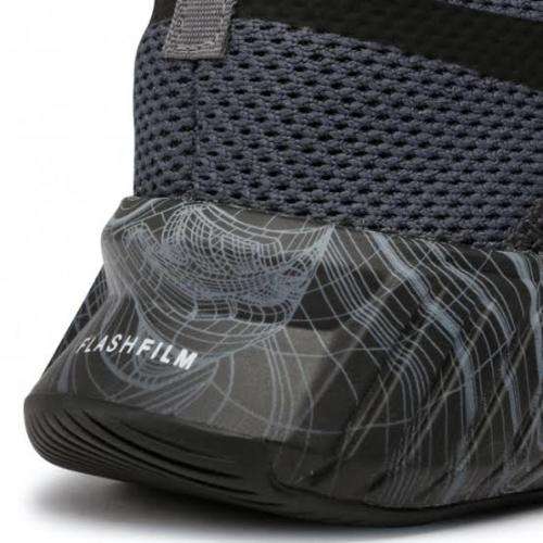 REEBOK Men`s Flashfilm Train 2.0 Shoes Black/True Grey 8/ Matte Silver FW8161 - Size 10.5