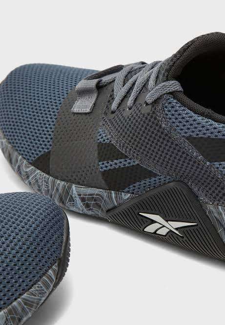 REEBOK Men`s Flashfilm Train 2.0 Shoes Black/True Grey 8/ Matte Silver FW8161 - Size 10.5