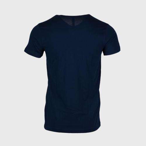 ADIDAS Men`s V-Neck Tee Collegiate Navy CL2120 - Size XXL (Double Extra Large)