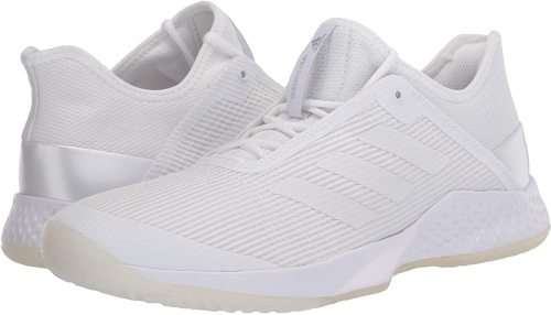 ADIDAS Women`s Adizero Club Shoes Cloud White/Cloud White/Cloud White EF2774 - Size 5.5