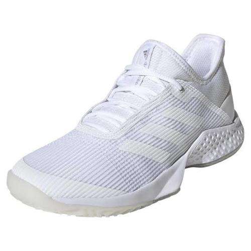 ADIDAS Women`s Adizero Club Shoes Cloud White/Cloud White/Cloud White EF2774 - Size 5.5
