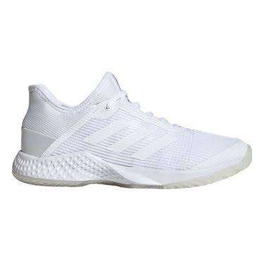 ADIDAS Women`s Adizero Club Shoes Cloud White/Cloud White/Cloud White EF2774 - Size 5.5