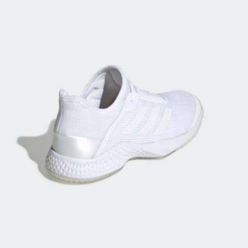 ADIDAS Women`s Adizero Club Shoes Cloud White/Cloud White/Cloud White EF2774 - Size 5.5
