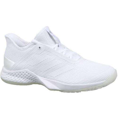 ADIDAS Women`s Adizero Club Shoes Cloud White/Cloud White/Cloud White EF2774 - Size 5.5