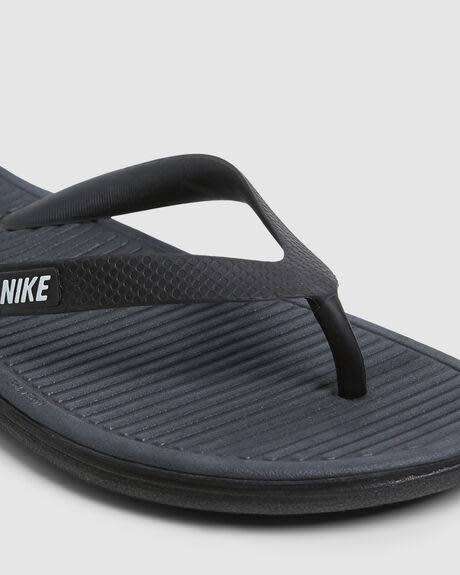 NIKE Men`s Solarsoft Thong 2 Black 488160 011 - Size 9