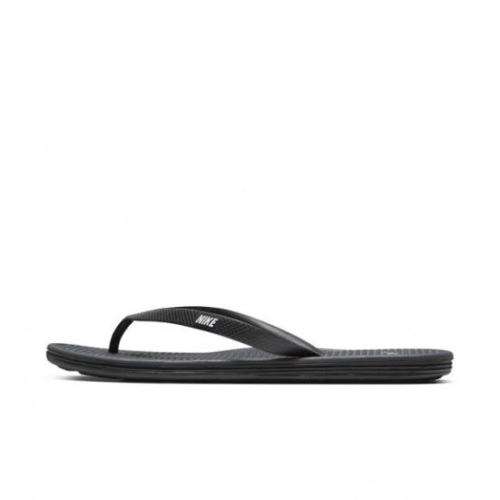 NIKE Men`s Solarsoft Thong 2 Black 488160 011 - Size 9