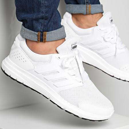 ADIDAS Men`s Galaxy 4 Shoes White F36161 - Size 8