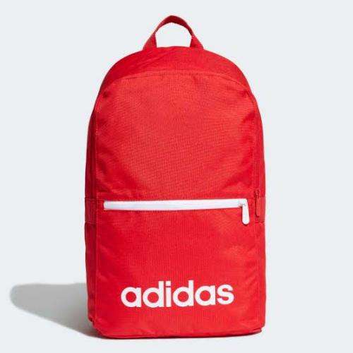 ADIDAS Linear Classic Daily Backpack Scarlet/Scarlet/White FP8096