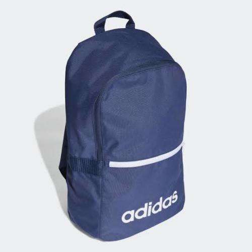 ADIDAS Linear Classic Daily Backpack Tech Indigo/Tech Indigo/White FP8097