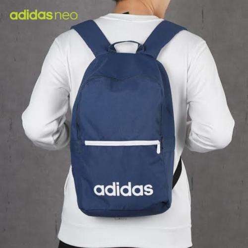 ADIDAS Linear Classic Daily Backpack Tech Indigo/Tech Indigo/White FP8097
