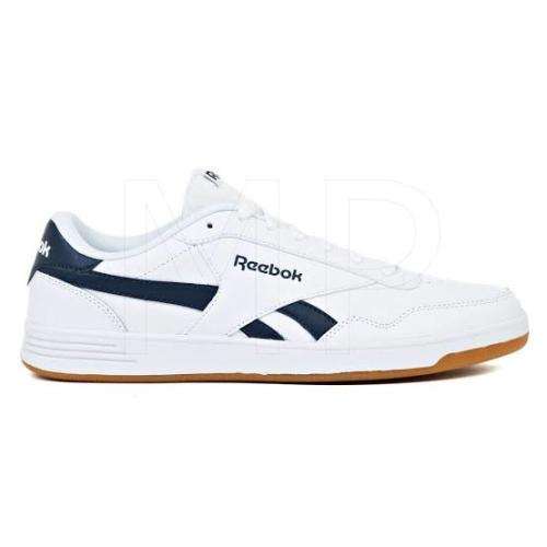 REEBOK Men`s Royal Techque T Shoes White/Collegiate Navy/Gum CN3196 - Size 9