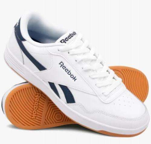REEBOK Men`s Royal Techque T Shoes White/Collegiate Navy/Gum CN3196 - Size 9