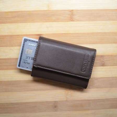 TOM and FRED LONDON `The Freddy ` Original Quick Pocket- Dark Brown