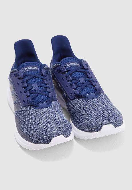 ADIDAS Men`s Duramo 9 Running Shoes Dark Blue/Grey Three F35275 - Size 11