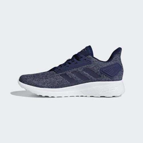 ADIDAS Men`s Duramo 9 Running Shoes Dark Blue/Grey Three F35275 - Size 11