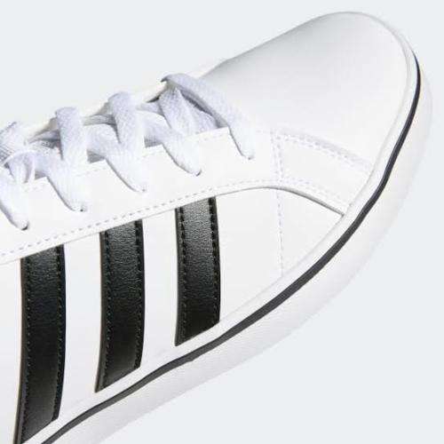 ADIDAS Men`s VS Pace Shoes Cloud White/Core Black/Blue AW4594 - Size 12