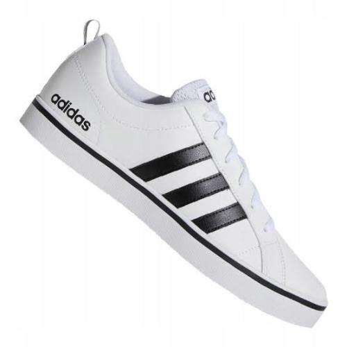 ADIDAS Men`s VS Pace Shoes Cloud White/Core Black/Blue AW4594 - Size 12