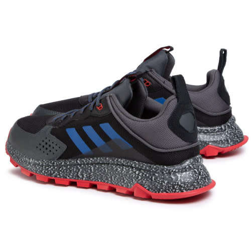 ADIDAS Men`s Response Trail Shoes Core Black/Royal Blue/Grey Six EG3457 - Size 11.5