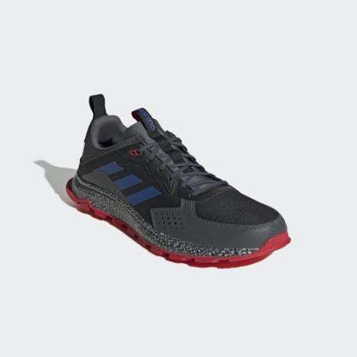 ADIDAS Men`s Response Trail Shoes Core Black/Royal Blue/Grey Six EG3457 - Size 11.5