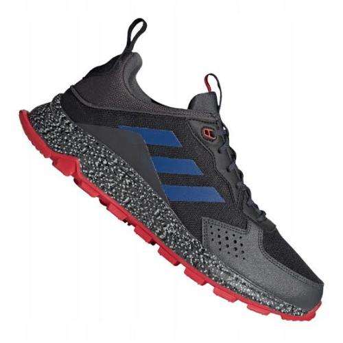 ADIDAS Men`s Response Trail Shoes Core Black/Royal Blue/Grey Six EG3457 - Size 11.5