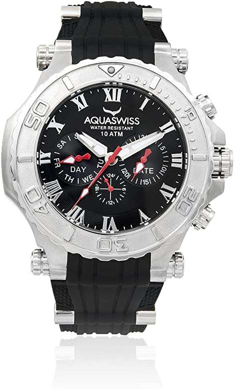 *Retail R18399* Aquaswiss Men`s Bolt 5H Watch