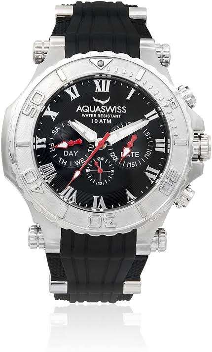 *Retail R18399* Aquaswiss Men`s Bolt 5H Watch