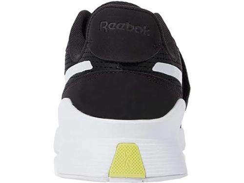 REEBOK Men`s Lifter PR II Shoes Black/White/Chartreuse FU9444 - Size 10