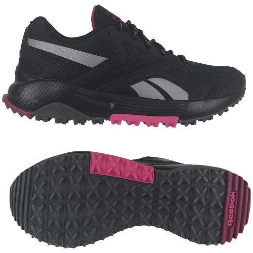 REEBOK Women`s Lavante Terrain Shoes Black/Pure Grey 5/Pure Grey 7 GZ8285 - Size 5.5