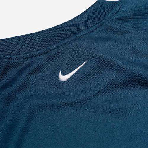 Nike Men`s Sweatshirt Swoosh Crew Blue Force/Barely Volt CJ4840-499 - Size Medium