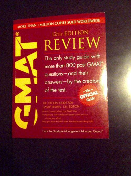 The Official GMAT Guide 12th Edition