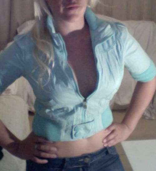 STUNNING turquoise 3/4 Jacket