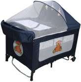 Brand new 2-in-1 baby cot and playpen with rocker