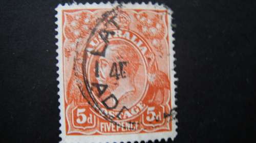 Australia 1914 Inverted watermark