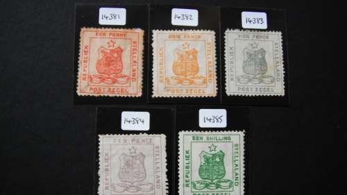 Rare complete Stellaland set with certificates