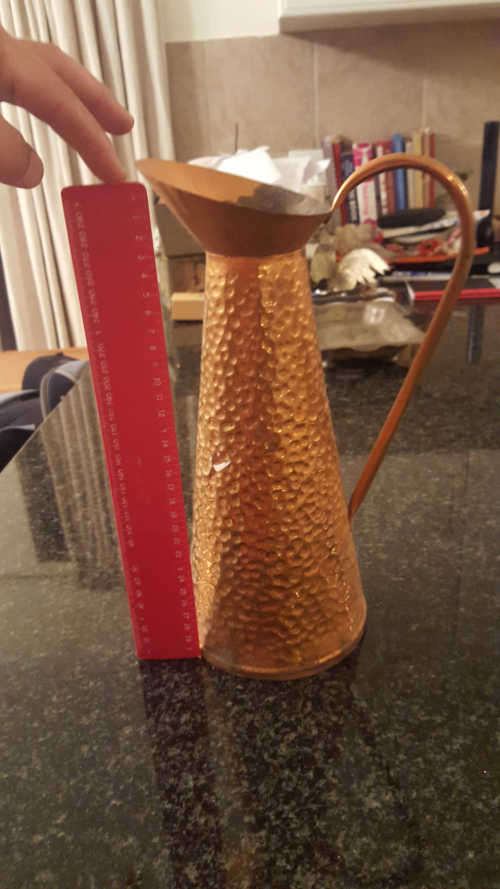 copper jug, display bowl, avo display bowl, ashtray